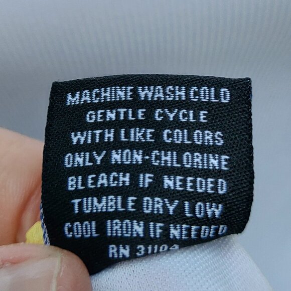 New Directions Multicolor Watercolor Abstract Blouse Flowy Sleeves Artistic - Picture 11 of 11